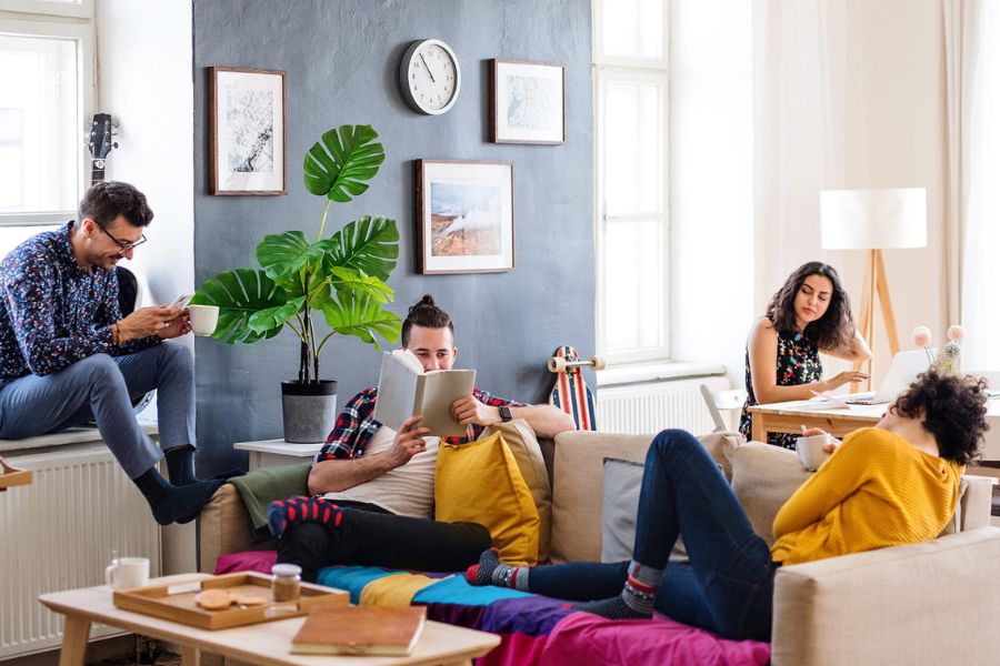 Co-living tenants
